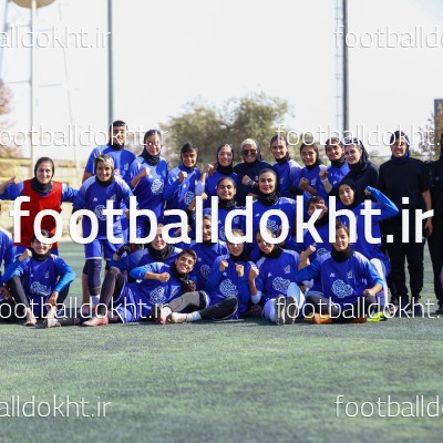 تمرین تیم فوتبال زنان آوا تهران