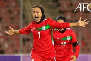 عکس | "خانم گل" فوتبال ایران؛یکی مثل رونالدو!