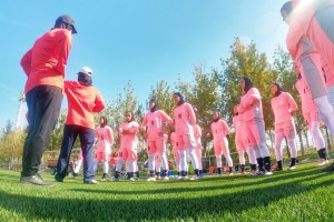 گزارش تصویری از تمرین تیم ملی فوتبال زنان ایران