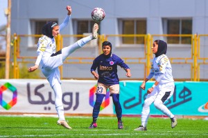 گزارش تصویری دیدار خاتون بم و سپاهان اصفهان