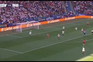 گل‌های دیدار آلمان و دانمارک