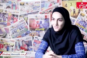 زهرا قنبری: بین پسر‌ها تست فوتبال دادم و قبول شدم!