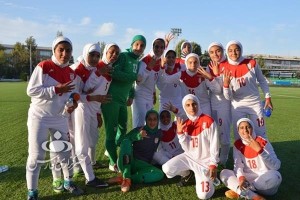 درخشش بانوان فوتبالیست‌ زیر 16 سال ایران مقابل تاجیکستان