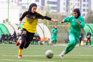گزارش تصویری دیدار فوتبال زنان ذوب آهن اصفهان و سپاهان اصفهان
