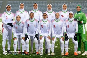 پیروزی 4 بر صفر دختران ایران مقابل تاجیکستان