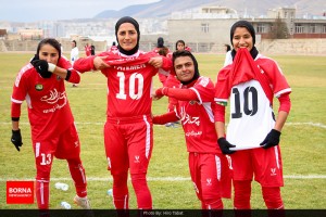 گزارش تصویری دیدار تیم های فوتبال بانوان آذرخش کردستان و ذوب آهن اصفهان