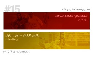دربی کرمان در هفته پانزدهم لیگ فوتبال زنان