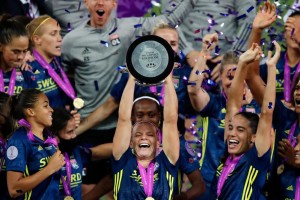لیون قهرمان لیگ قهرمانان اروپای زنان شد