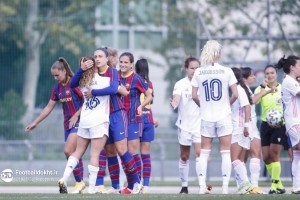 گزارش تصویری اولین الکلاسیکوی رسمی فوتبال زنان