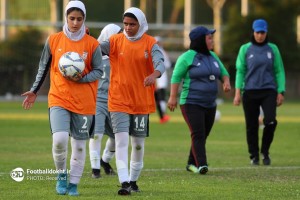 تمرین تیم ملی نوجوانان دختران ایران + عکس