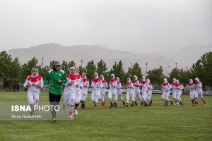 تساوی تیم ملی فوتبال زنان ایران مقابل ازبکستان