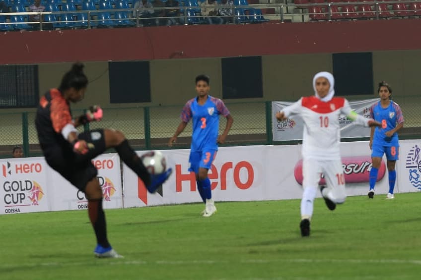 گزارش تصویری دیدار تیم های ملی فوتبال زنان ایران و هند