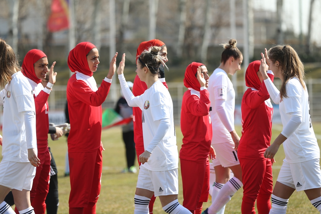 گزارش تصویری دیدار دوستانه تیم ملی فوتبال زنان ایران و بلاروس گزارش تصویری دیدار دوستانه تیم ملی فوتبال زنان ایران و بلاروس