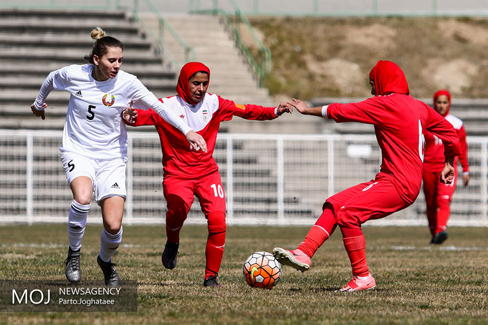 گزارش تصویری دیدار دوستانه تیم ملی فوتبال زنان ایران و بلاروس گزارش تصویری دیدار دوستانه تیم ملی فوتبال زنان ایران و بلاروس