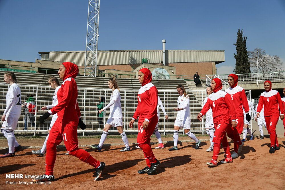 گزارش تصویری دیدار دوستانه تیم ملی فوتبال زنان ایران و بلاروس گزارش تصویری دیدار دوستانه تیم ملی فوتبال زنان ایران و بلاروس