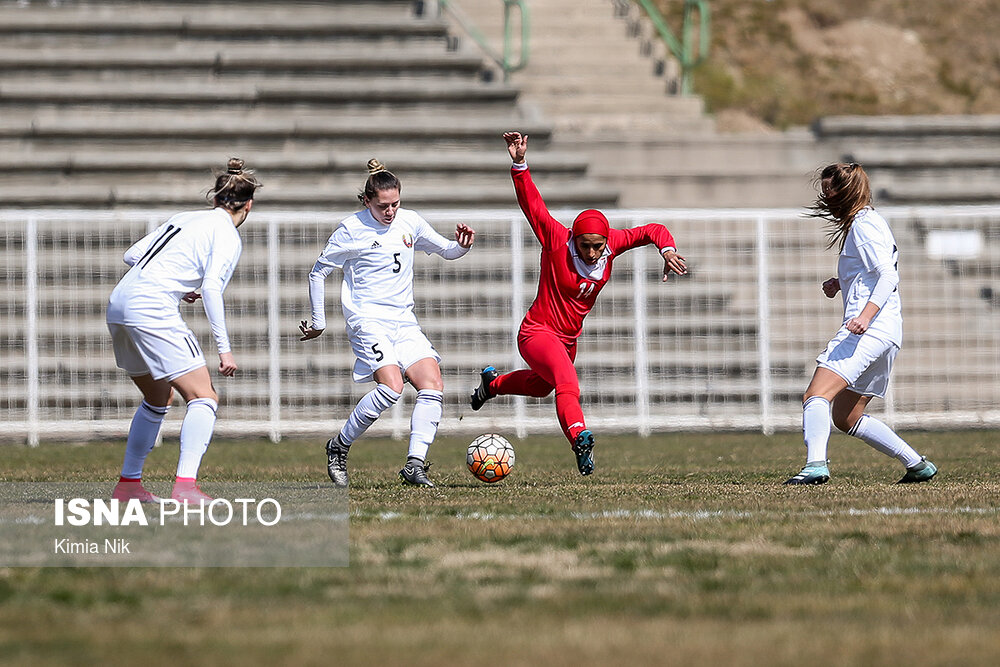 گزارش تصویری دیدار دوستانه تیم ملی فوتبال زنان ایران و بلاروس گزارش تصویری دیدار دوستانه تیم ملی فوتبال زنان ایران و بلاروس