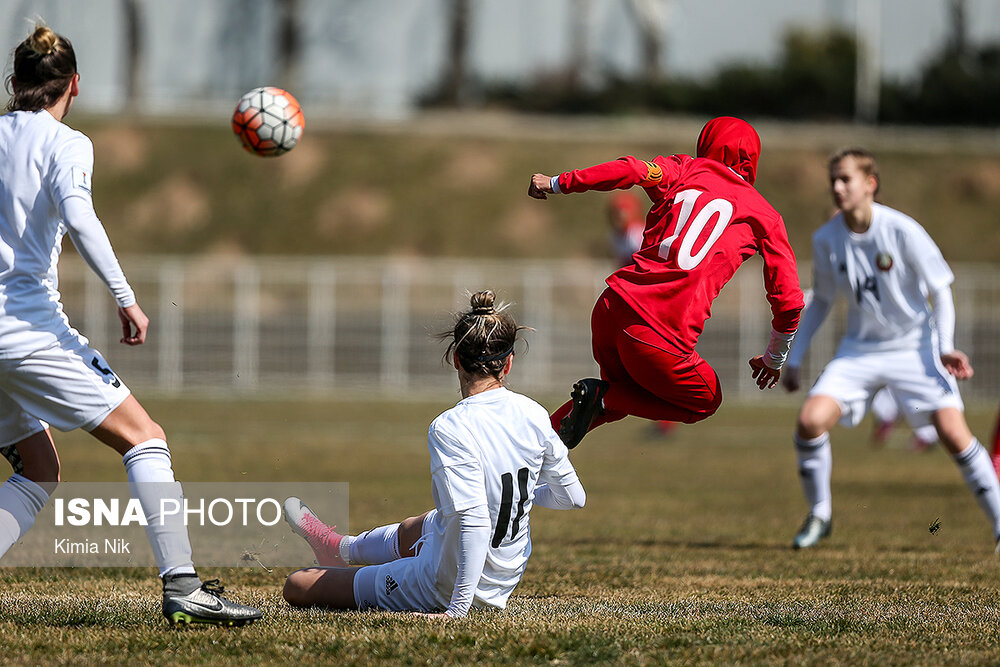گزارش تصویری دیدار دوستانه تیم ملی فوتبال زنان ایران و بلاروس گزارش تصویری دیدار دوستانه تیم ملی فوتبال زنان ایران و بلاروس