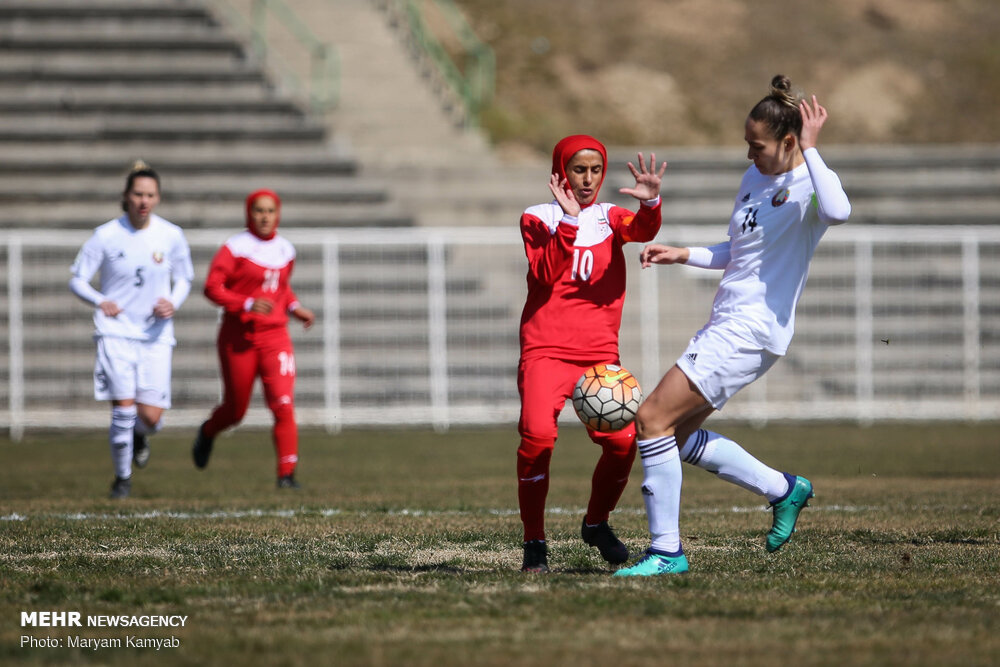 گزارش تصویری دیدار دوستانه تیم ملی فوتبال زنان ایران و بلاروس گزارش تصویری دیدار دوستانه تیم ملی فوتبال زنان ایران و بلاروس