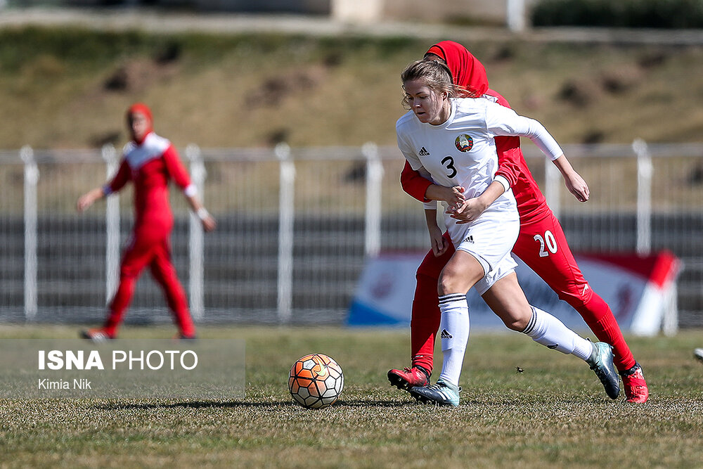گزارش تصویری دیدار دوستانه تیم ملی فوتبال زنان ایران و بلاروس گزارش تصویری دیدار دوستانه تیم ملی فوتبال زنان ایران و بلاروس