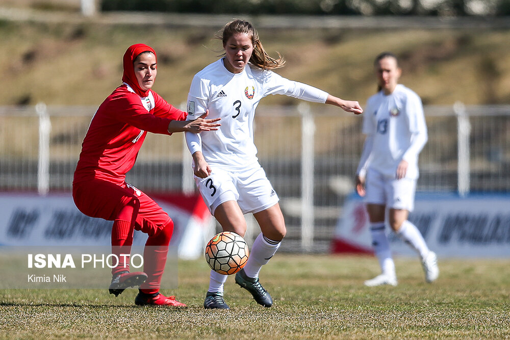 گزارش تصویری دیدار دوستانه تیم ملی فوتبال زنان ایران و بلاروس گزارش تصویری دیدار دوستانه تیم ملی فوتبال زنان ایران و بلاروس