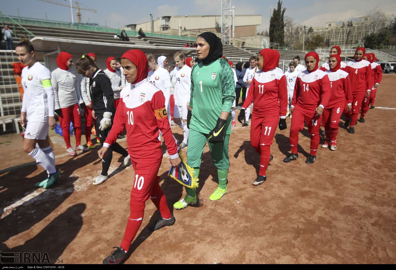 گزارش تصویری دیدار دوستانه تیم ملی فوتبال زنان ایران و بلاروس گزارش تصویری دیدار دوستانه تیم ملی فوتبال زنان ایران و بلاروس
