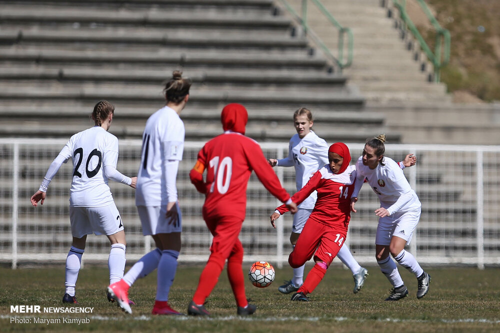 گزارش تصویری دیدار دوستانه تیم ملی فوتبال زنان ایران و بلاروس گزارش تصویری دیدار دوستانه تیم ملی فوتبال زنان ایران و بلاروس