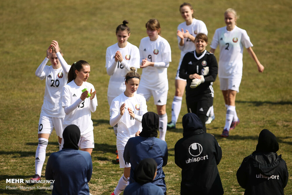 گزارش تصویری دیدار دوستانه تیم ملی فوتبال زنان ایران و بلاروس گزارش تصویری دیدار دوستانه تیم ملی فوتبال زنان ایران و بلاروس