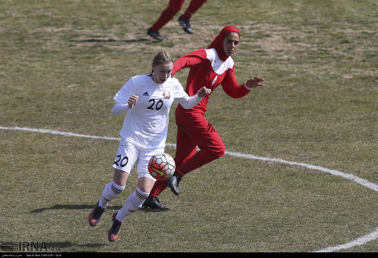 گزارش تصویری دیدار دوستانه تیم ملی فوتبال زنان ایران و بلاروس گزارش تصویری دیدار دوستانه تیم ملی فوتبال زنان ایران و بلاروس
