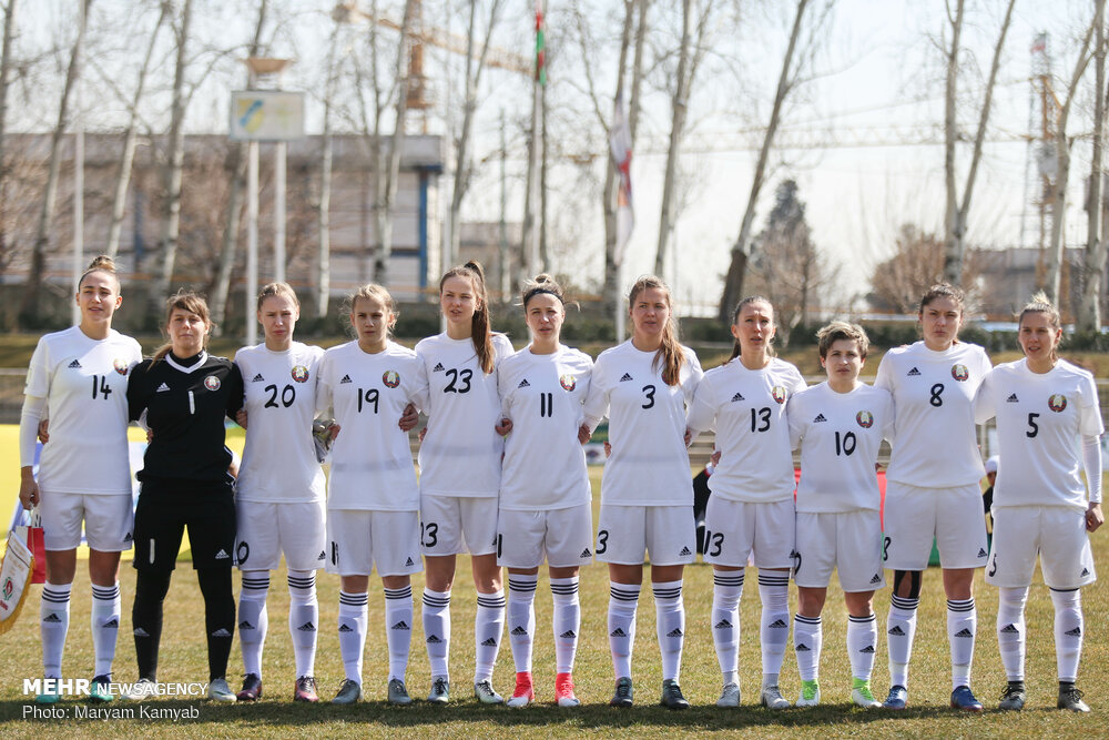 گزارش تصویری دیدار دوستانه تیم ملی فوتبال زنان ایران و بلاروس گزارش تصویری دیدار دوستانه تیم ملی فوتبال زنان ایران و بلاروس