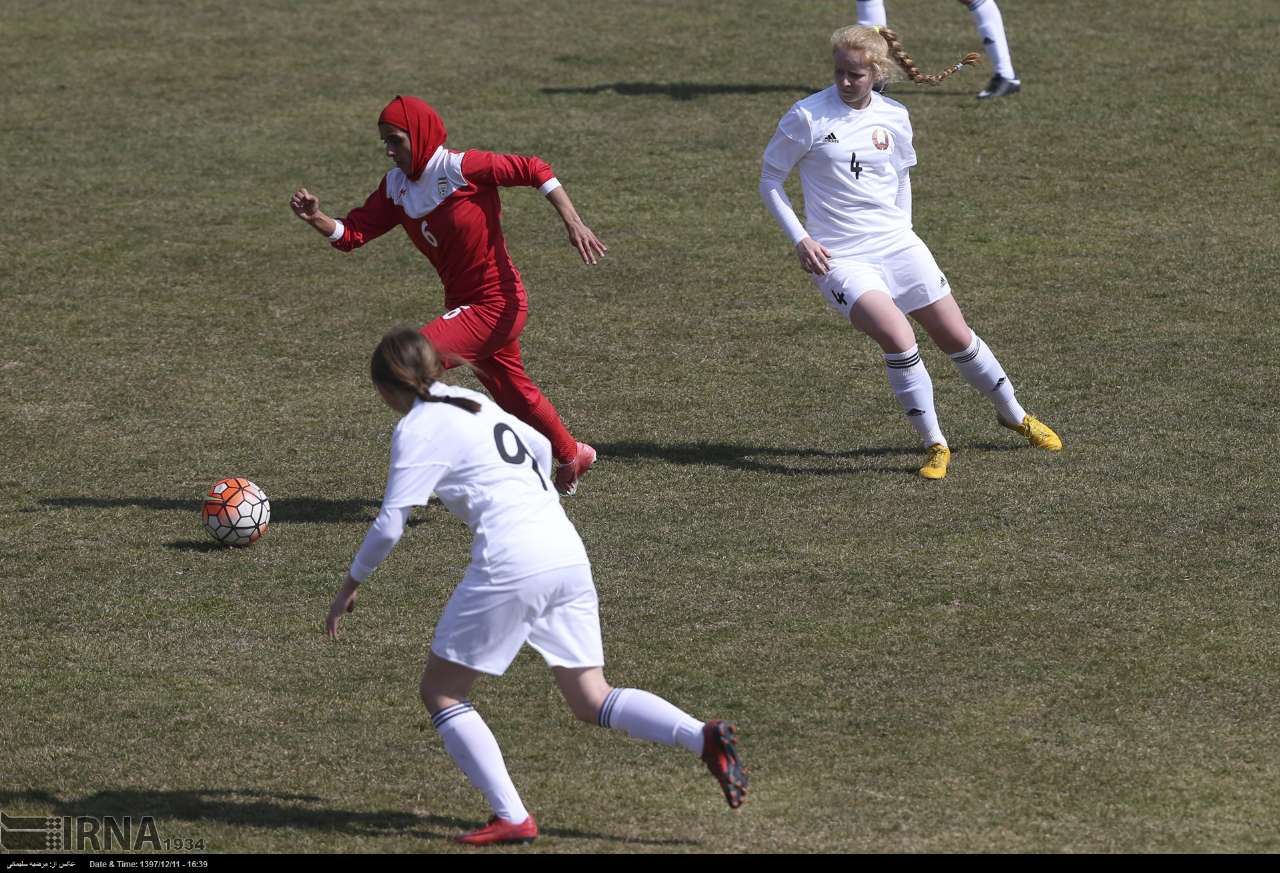 گزارش تصویری دیدار دوستانه تیم ملی فوتبال زنان ایران و بلاروس گزارش تصویری دیدار دوستانه تیم ملی فوتبال زنان ایران و بلاروس