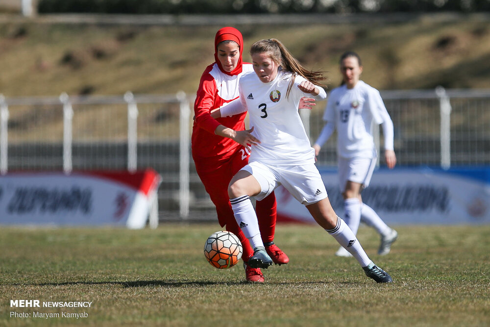 گزارش تصویری دیدار دوستانه تیم ملی فوتبال زنان ایران و بلاروس گزارش تصویری دیدار دوستانه تیم ملی فوتبال زنان ایران و بلاروس