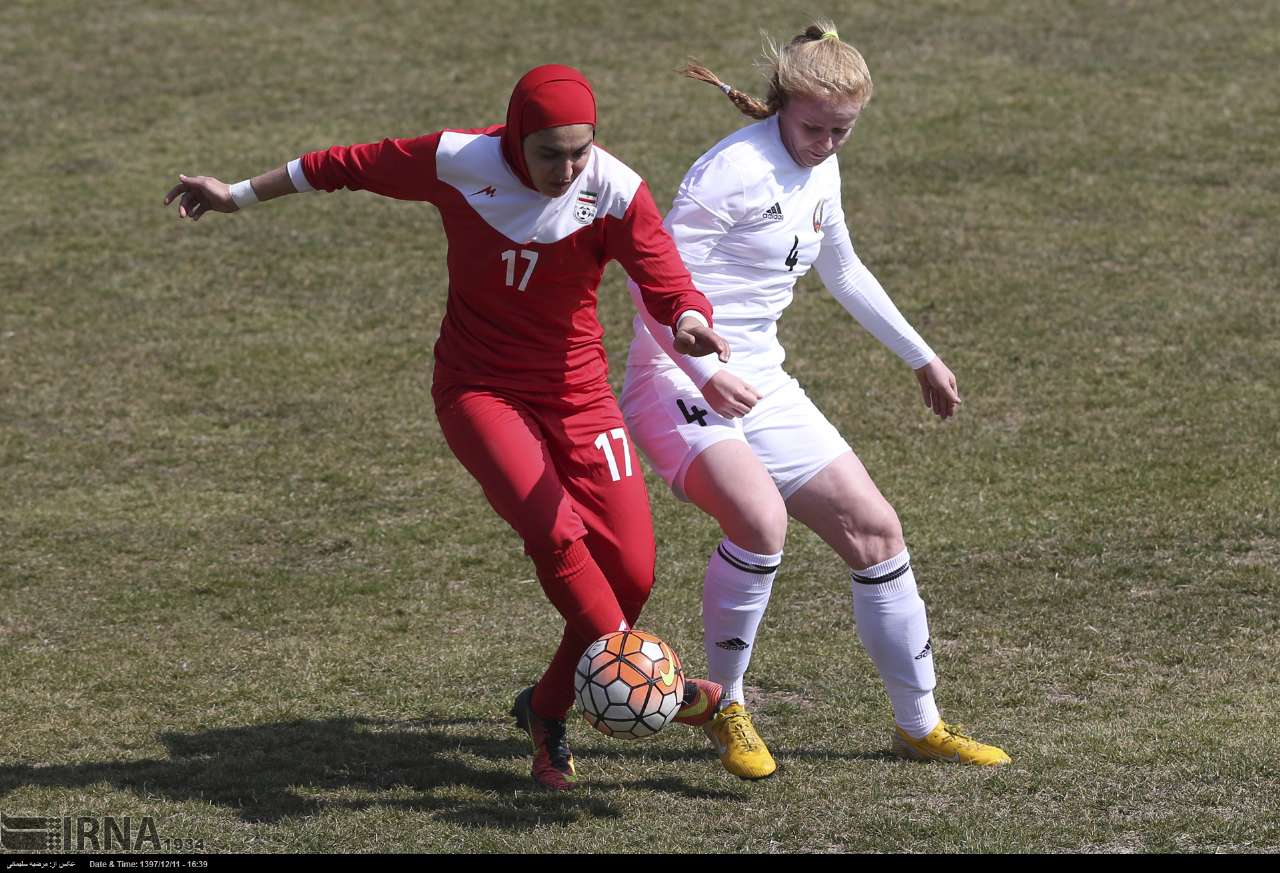 گزارش تصویری دیدار دوستانه تیم ملی فوتبال زنان ایران و بلاروس گزارش تصویری دیدار دوستانه تیم ملی فوتبال زنان ایران و بلاروس