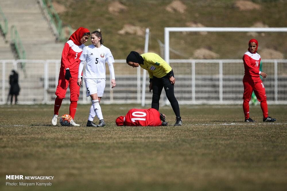 گزارش تصویری دیدار دوستانه تیم ملی فوتبال زنان ایران و بلاروس گزارش تصویری دیدار دوستانه تیم ملی فوتبال زنان ایران و بلاروس