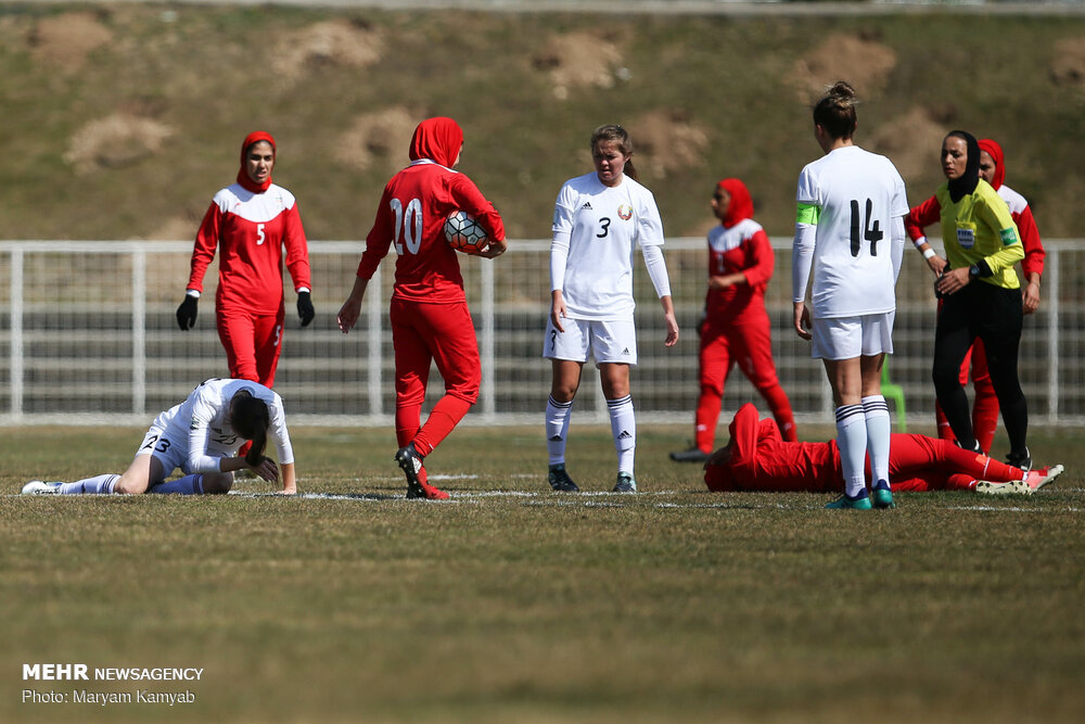 گزارش تصویری دیدار دوستانه تیم ملی فوتبال زنان ایران و بلاروس گزارش تصویری دیدار دوستانه تیم ملی فوتبال زنان ایران و بلاروس
