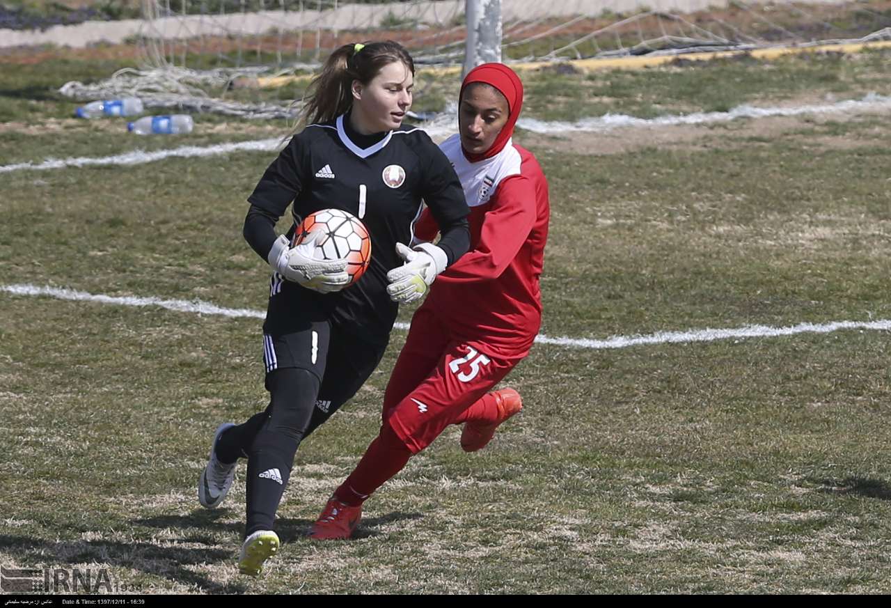 گزارش تصویری دیدار دوستانه تیم ملی فوتبال زنان ایران و بلاروس گزارش تصویری دیدار دوستانه تیم ملی فوتبال زنان ایران و بلاروس