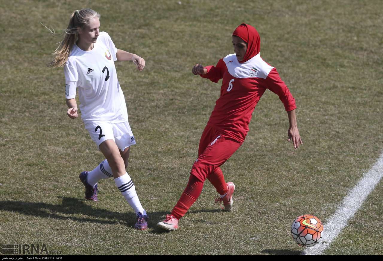 گزارش تصویری دیدار دوستانه تیم ملی فوتبال زنان ایران و بلاروس گزارش تصویری دیدار دوستانه تیم ملی فوتبال زنان ایران و بلاروس