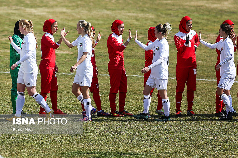 گزارش تصویری دیدار دوستانه تیم ملی فوتبال زنان ایران و بلاروس گزارش تصویری دیدار دوستانه تیم ملی فوتبال زنان ایران و بلاروس