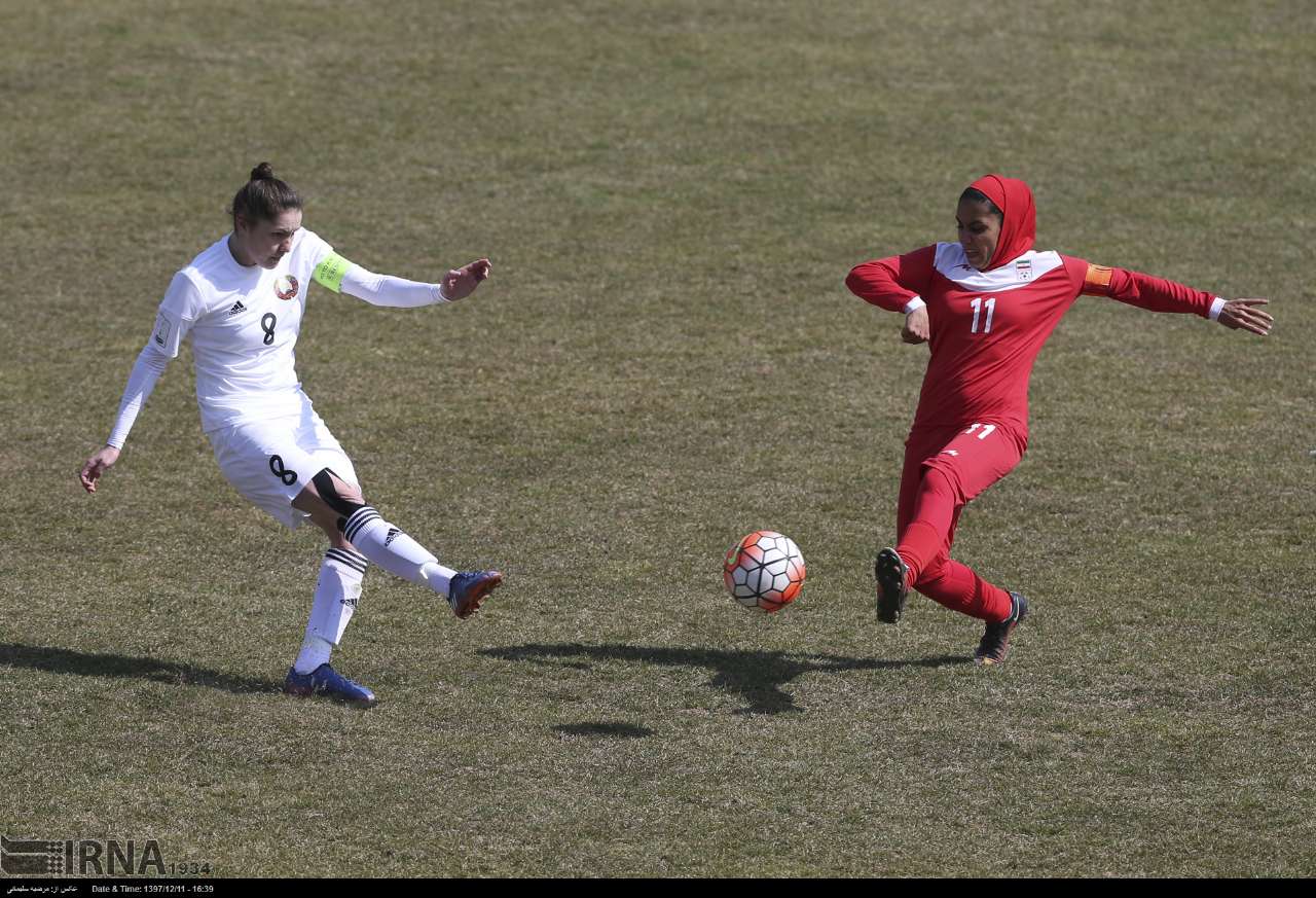 گزارش تصویری دیدار دوستانه تیم ملی فوتبال زنان ایران و بلاروس گزارش تصویری دیدار دوستانه تیم ملی فوتبال زنان ایران و بلاروس
