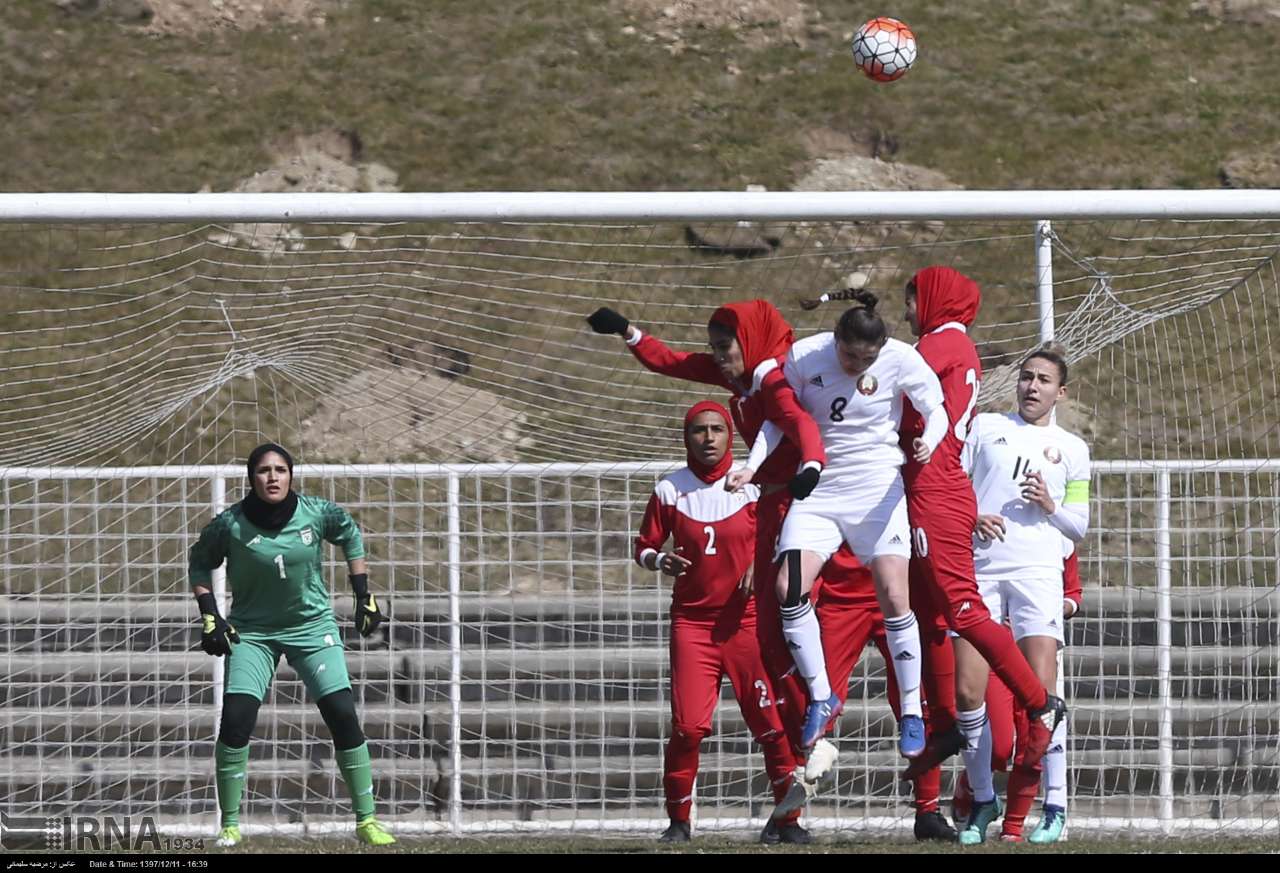 گزارش تصویری دیدار دوستانه تیم ملی فوتبال زنان ایران و بلاروس گزارش تصویری دیدار دوستانه تیم ملی فوتبال زنان ایران و بلاروس