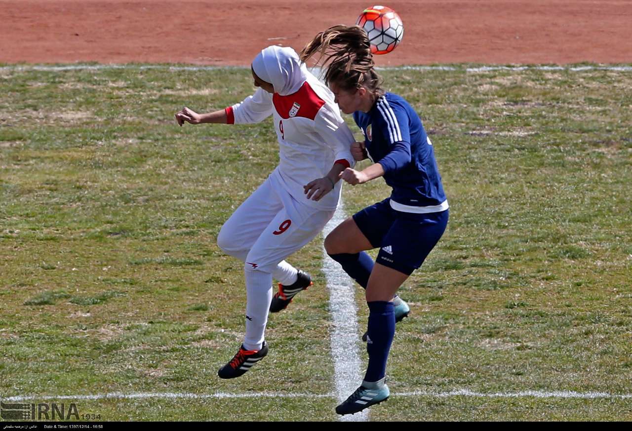 گزارش تصویری دومین دیدار دوستانه فوتبال زنان ایران و بلاروس گزارش تصویری دومین دیدار دوستانه فوتبال زنان ایران و بلاروس
