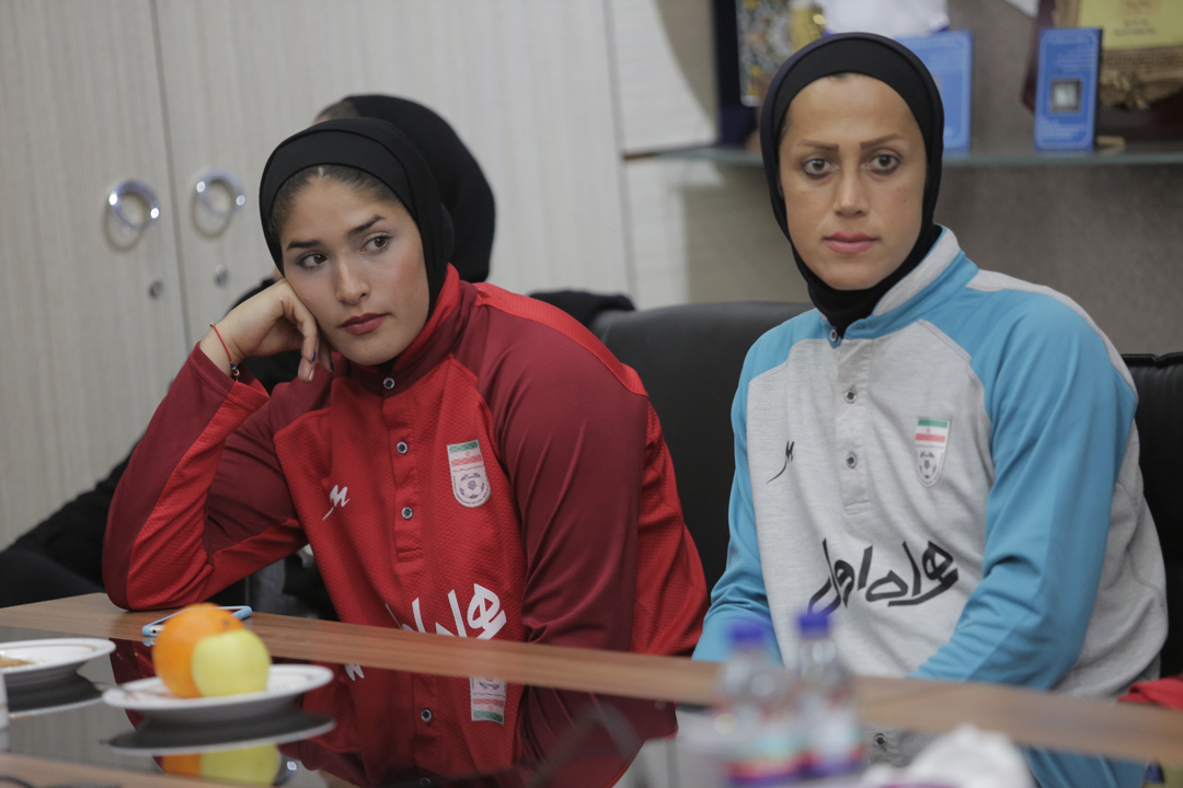 برگزاری مراسم بدرقه تیم ملی فوتبال زنان ایران