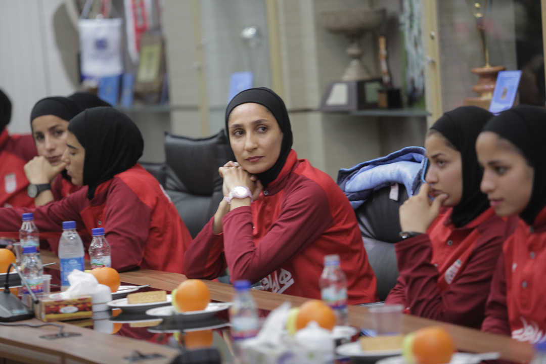 برگزاری مراسم بدرقه تیم ملی فوتبال زنان ایران