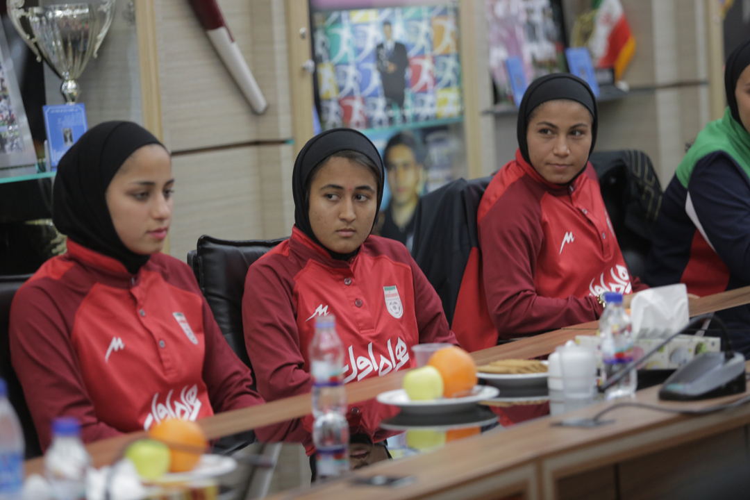 برگزاری مراسم بدرقه تیم ملی فوتبال زنان ایران