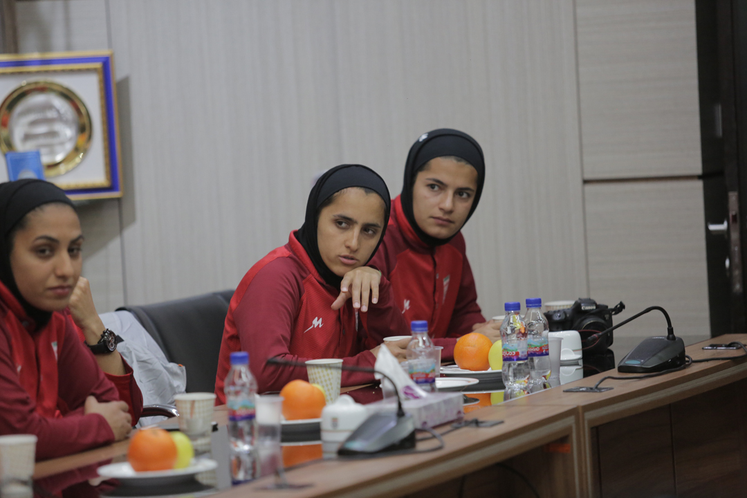 برگزاری مراسم بدرقه تیم ملی فوتبال زنان ایران