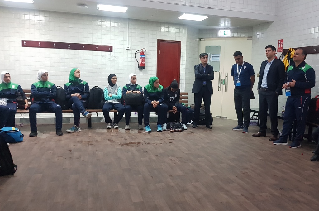 گزارش تصویری دیدار تیم های ملی فوتبال زنان ایران و فیلیپین