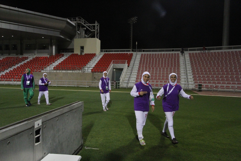 گزارش تصویری دیدار تیم های ملی فوتبال زنان ایران و فیلیپین