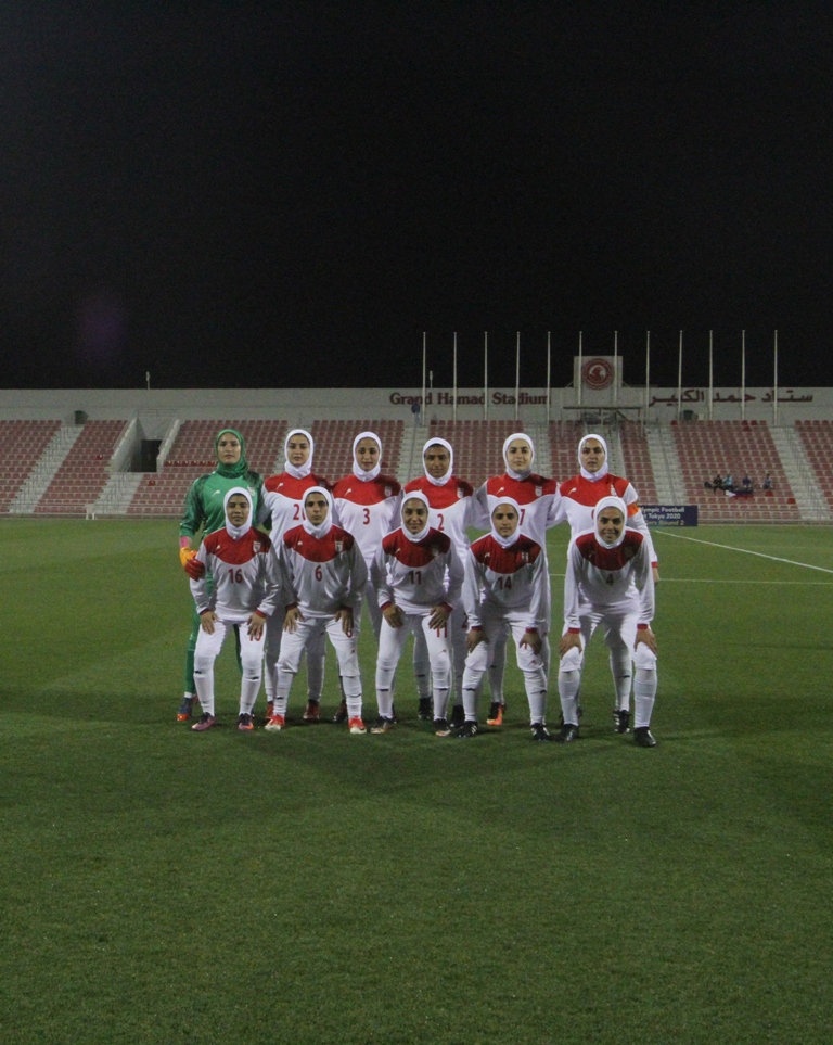 گزارش تصویری دیدار تیم های ملی فوتبال زنان ایران و فیلیپین