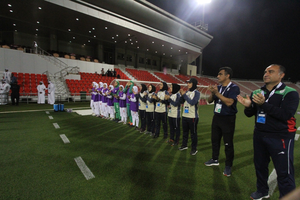 گزارش تصویری دیدار تیم های ملی فوتبال زنان ایران و فیلیپین