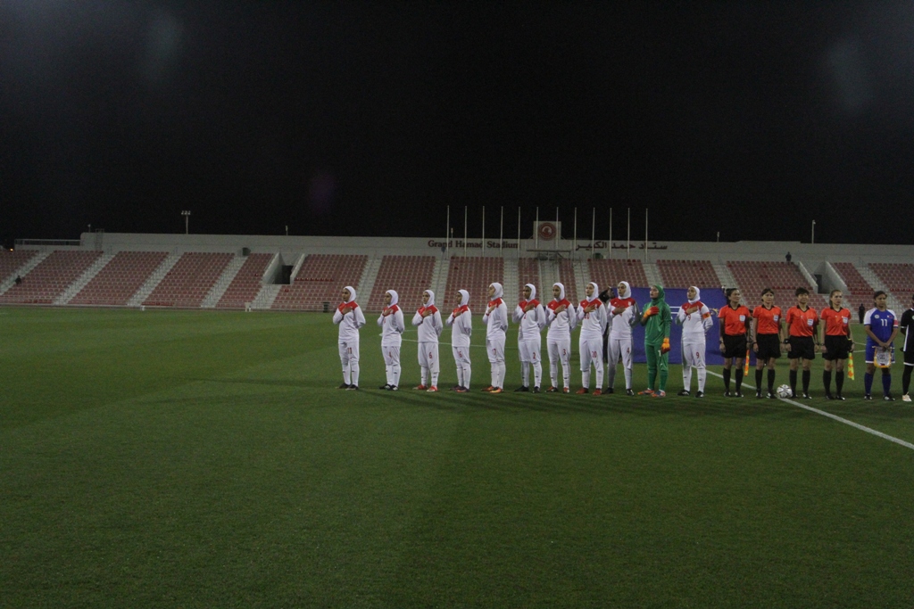 گزارش تصویری دیدار تیم های ملی فوتبال زنان ایران و فیلیپین