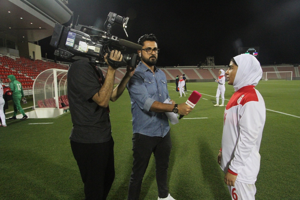 گزارش تصویری دیدار تیم های ملی فوتبال زنان ایران و فیلیپین